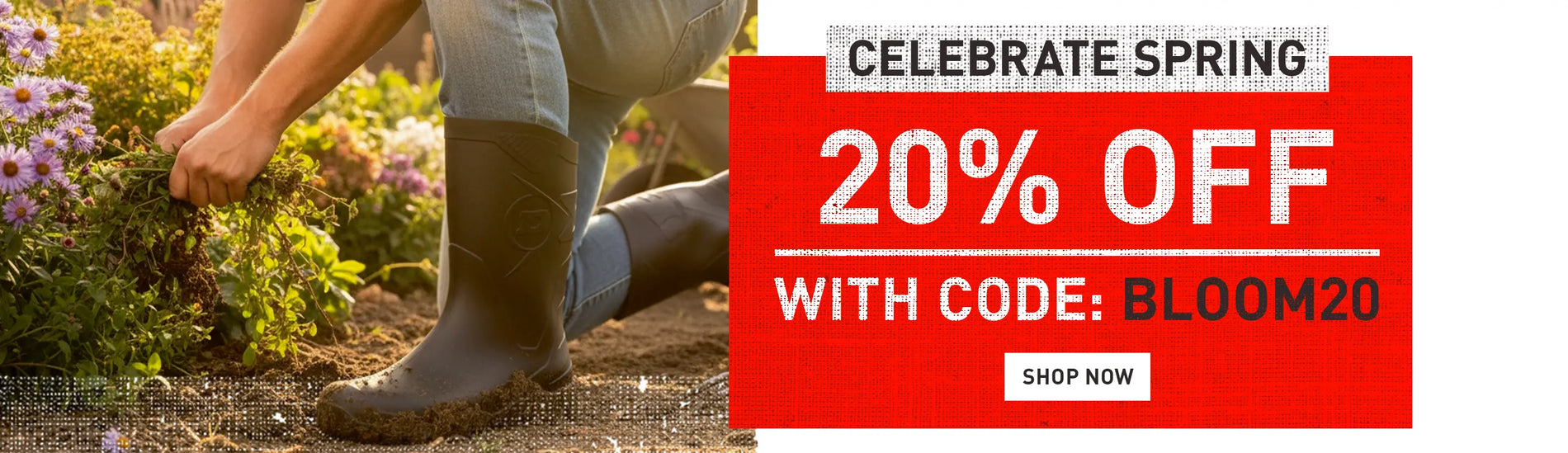 CELEBRATE SPRING. 20% OFF WITH CODE: BLOOM20. SHOP NOW