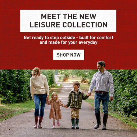 MEET THE NEW LEISURE COLLECTION. Get ready to step outside - built for comfort and made for your everyday. SHOP NOW