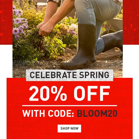 CELEBRATE SPRING. 20% OFF WITH CODE: BLOOM20. SHOP NOW