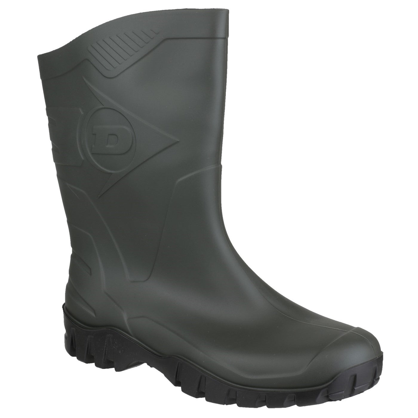 Men's Dunlop Green Dee Calf Length Wellington – DunlopUK