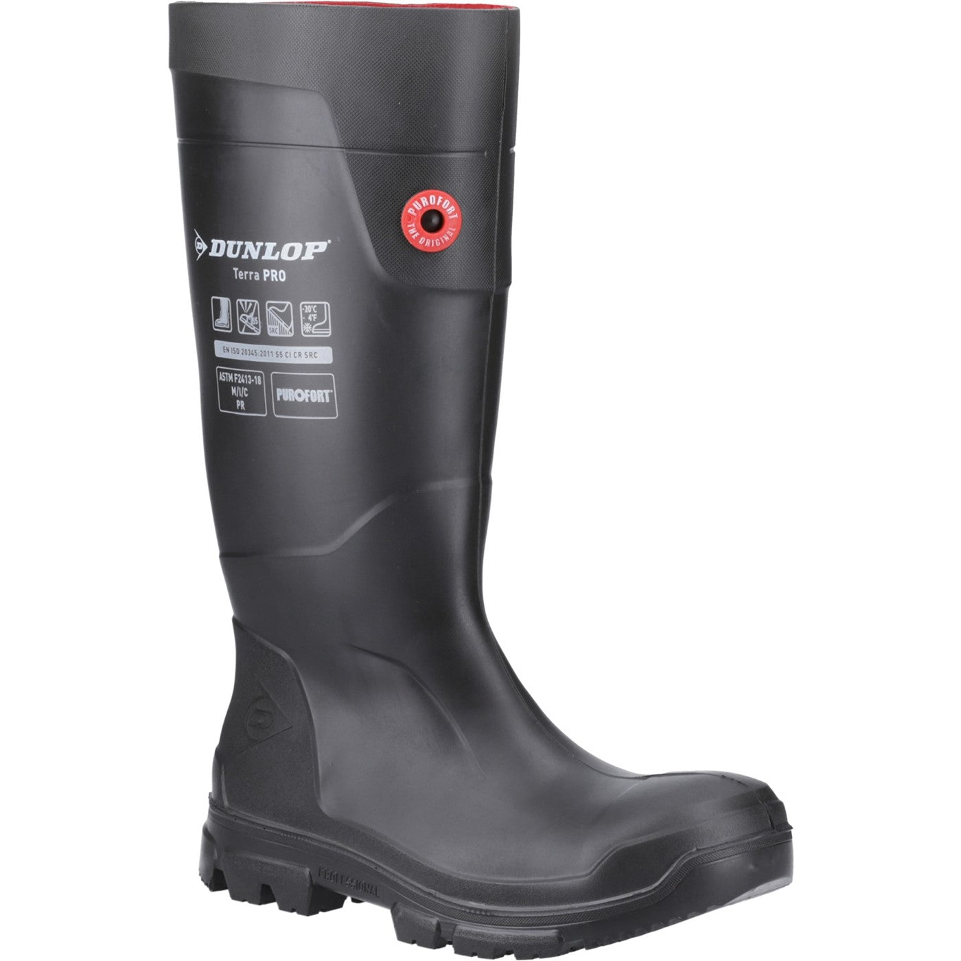 Bottes De Sécurité Dunlop TerraPRO Purofort S5 – Imperméables, Légeres, Confortables