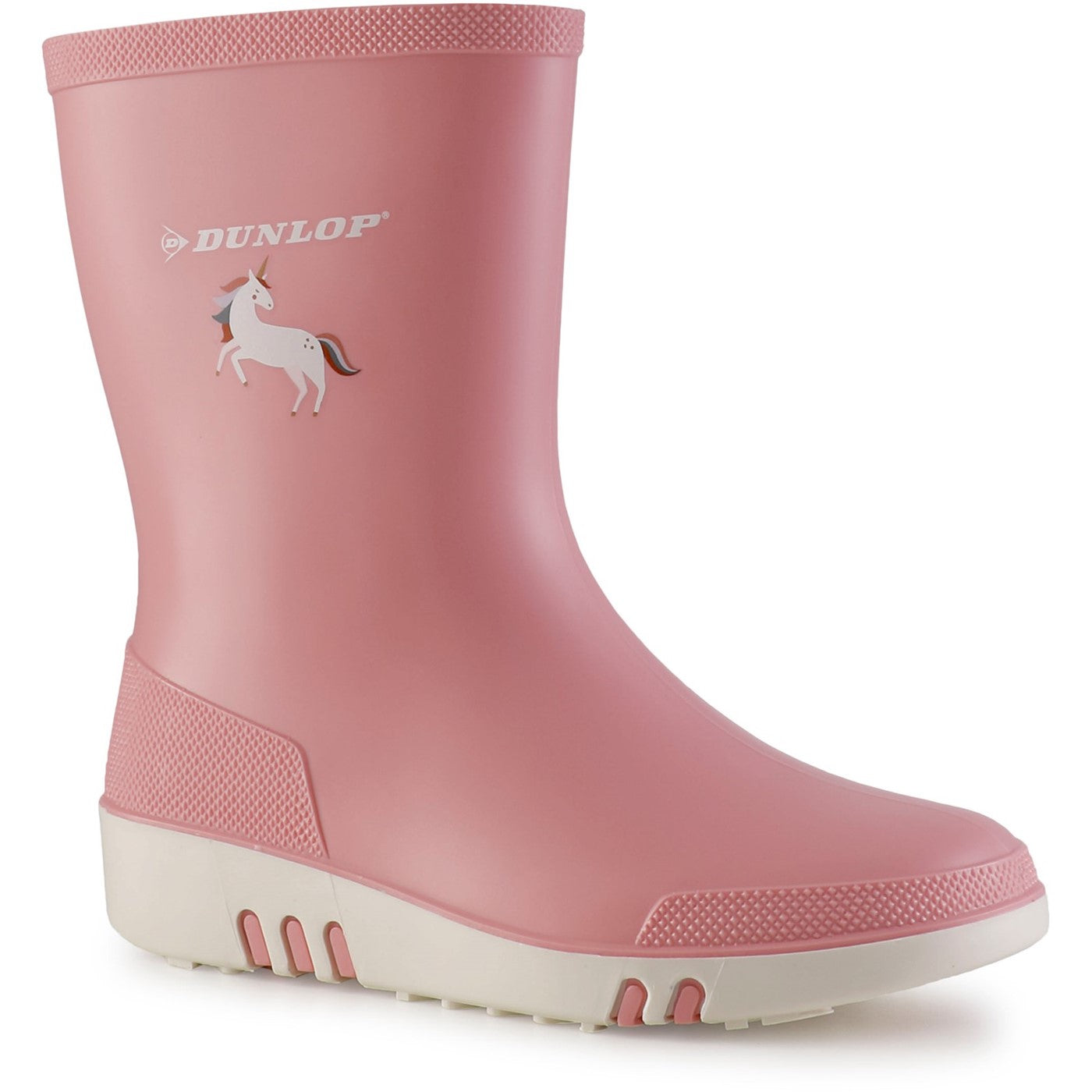 Kids' Dunlop Light Pink Kids Mini Wellington – DunlopUK