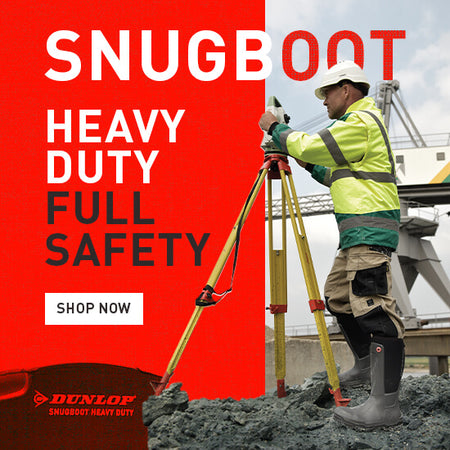 SNUGBOOT. HEAVY DUTY FULL SAFETY. SHOP NOW