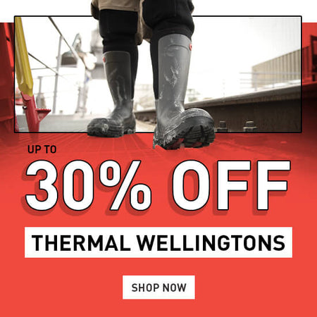 UP TO 30% OFF THERMAL WELLINGTONS. SHOP NOW