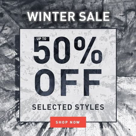 WINTER SALE. UP TO 50% OFF SELECTED STYLES. SHOP NOW