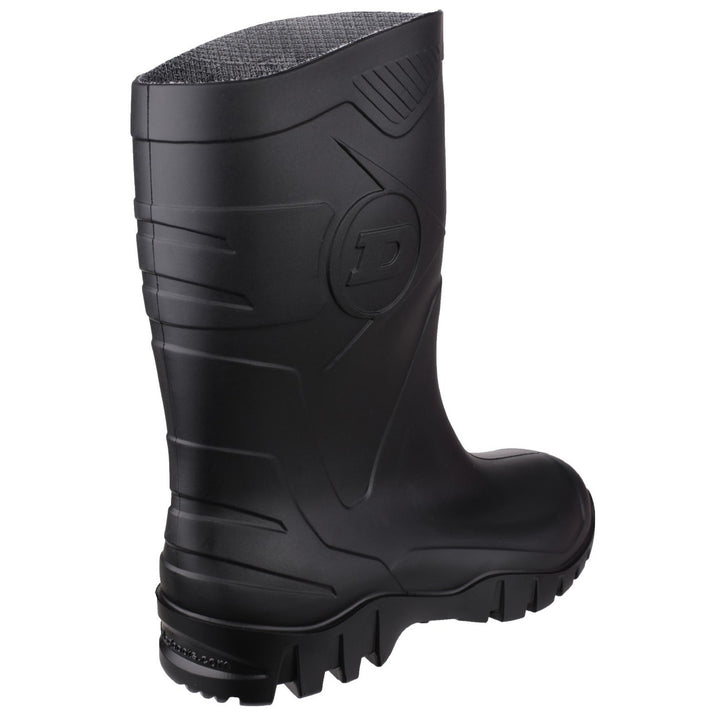 Men's Dunlop Black Dee Calf Length Wellington – DunlopUK