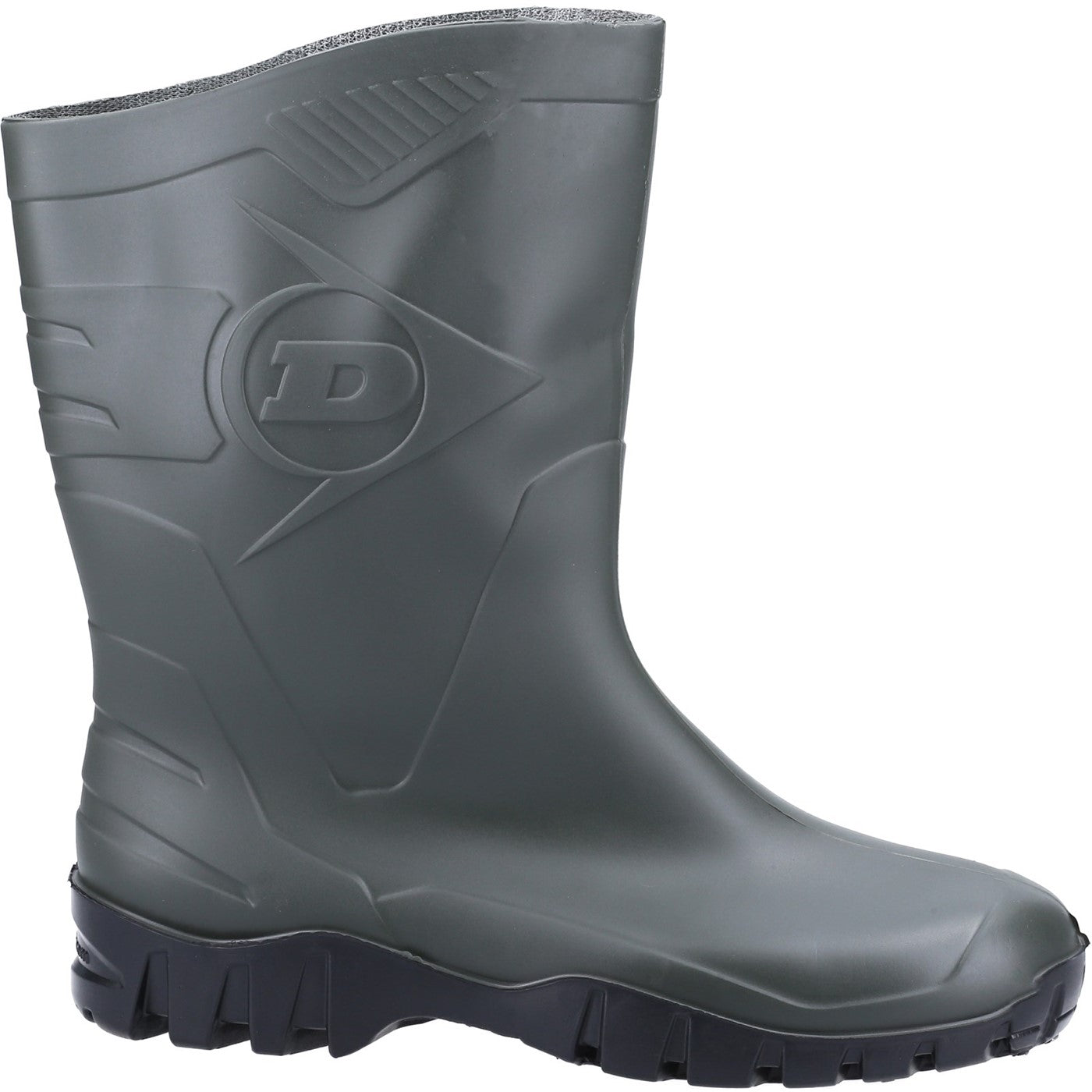 Men's Dunlop Green Dee Calf Length Wellington – DunlopUK