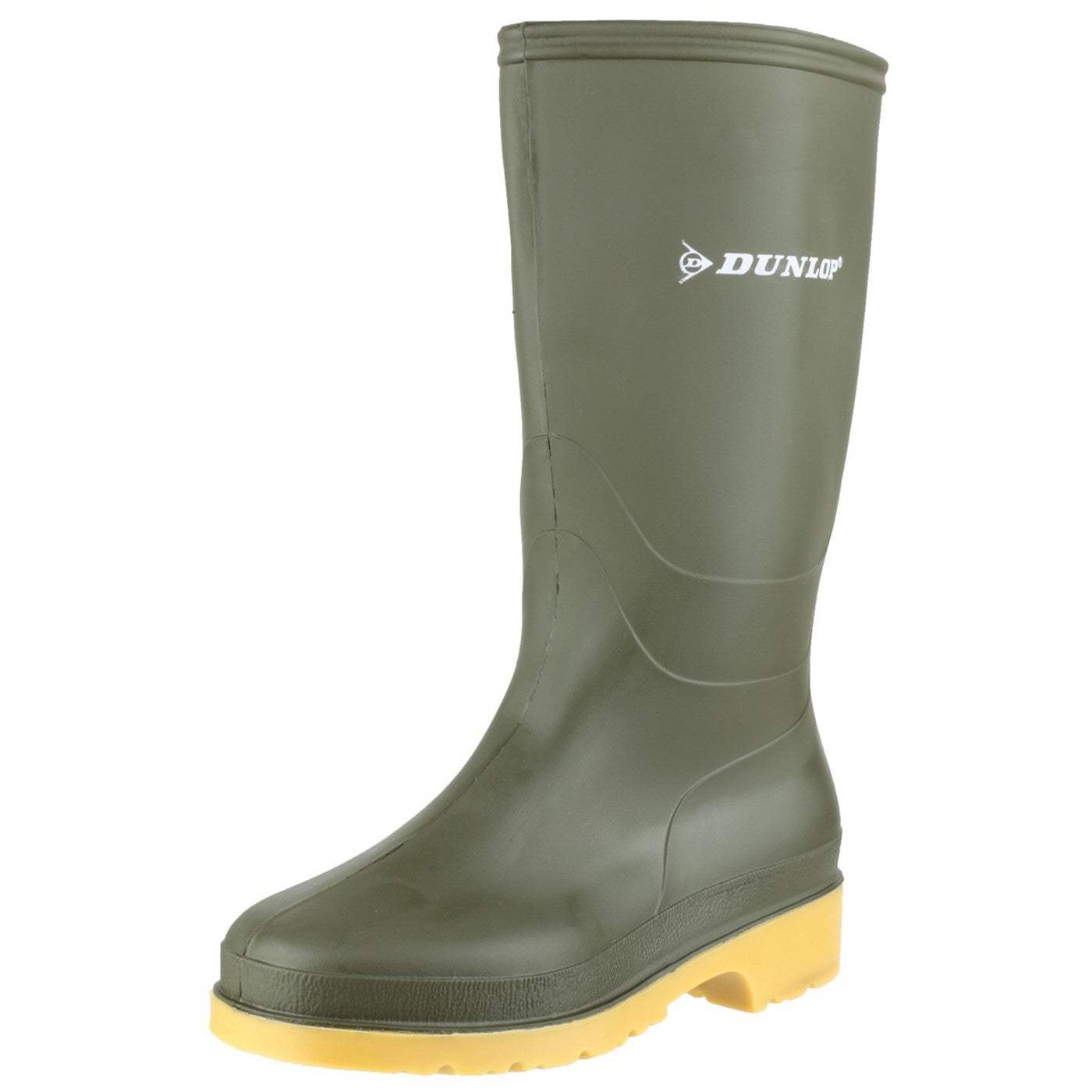 Kids' Dunlop Green Dulls Wellington Boot – DunlopUK